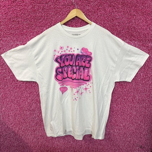 Lizzo oversized white Tee 0X/1X - Picture 3 of 4